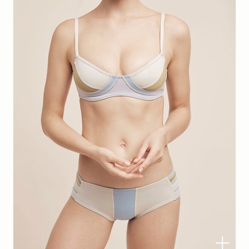 Cynthia Rowley Colorblock bikini